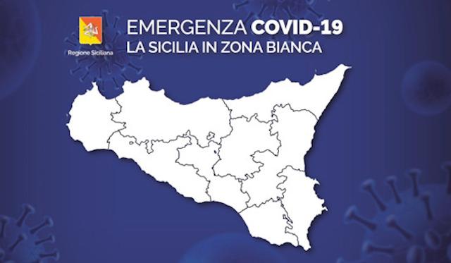 La Sicilia torna zona ''bianca'' da sabato 9 ottobre