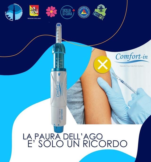 A Messina i vaccini anti-covid si fanno senza puntura