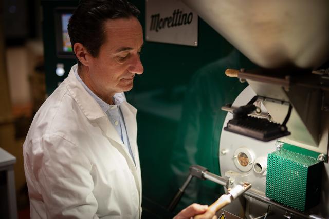 Il Maestro torrefattore Alberto Morettino