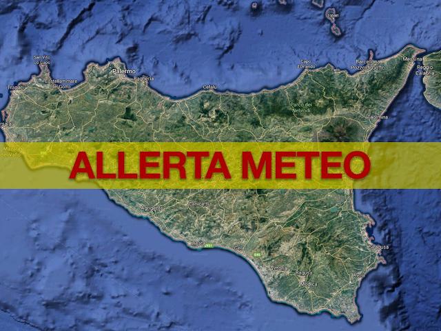 Allerta meteo in Sicilia!