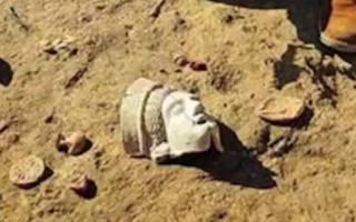 Dagli scavi di Mozia torna alla luce il volto della dea Astarte/Afrodite
