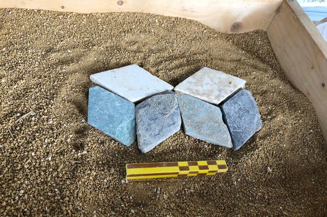 Mosaici ritrovati negli scavi della Casa III M nel Quartiere ellenistico-romano di Akragas Mosaici ritrovati negli scavi della Casa III M nel Quartiere ellenistico-romano di Akragas