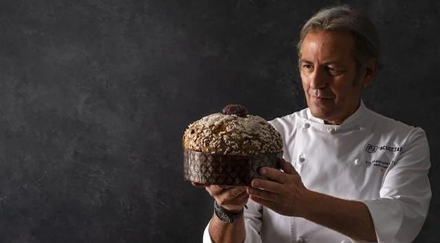 Il Cuoco Filippo La Mantia con il suo PA'ncucciato Il Cuoco Filippo La Mantia con il suo PA'ncucciato