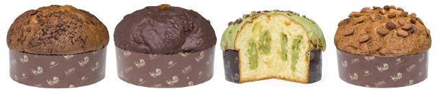 Alcuni dei panettoni prodotti dalla Di Stefano Dolciaria