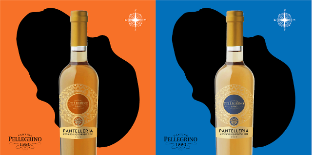 La nuova veste del Passito e del Moscato delle Cantine Pellegrino