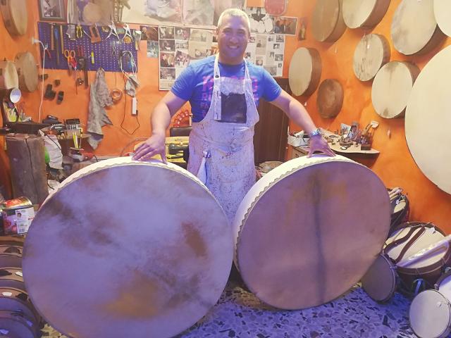 Fabrizio Fazio e i suoi tamburi