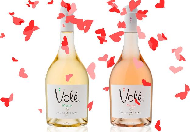 Volé Mosso Bianco e il Volé Mosso Rosè di Feudo Maccari