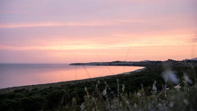 La costa della Riserva Naturale Orientata Torre Salsa
