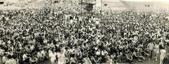 "Palermo Pop 70". Immagine tratta dall'Archivio della redazione del giornale L'Ora, custodito presso la Biblioteca Centrale della Regione Siciliana "A. Bombace"