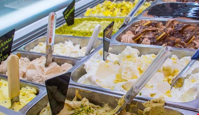 Il gelato del Ritrovo Orchidea