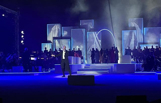 Claudio Baglioni in concerto al Teatro greco di Siracusa