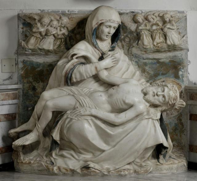 La Pietà conservata nel convento Santa Maria Gesù La Gancia