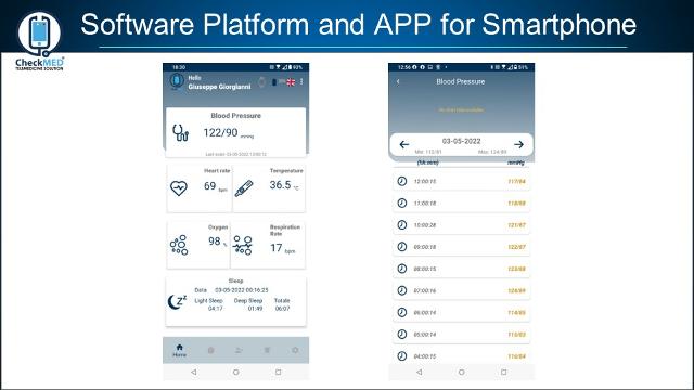 CheckMed® - Software Platform and APP for Smartphone