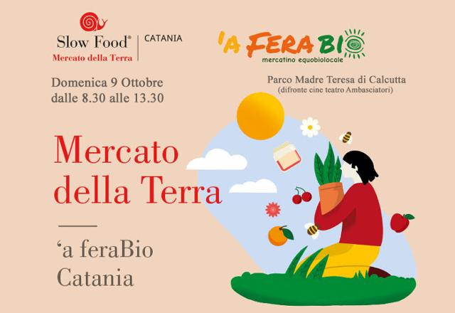 Domenica 9 ottobre si inaugura il Mercato della Terra di Catania!