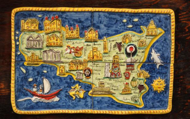Lungo la ''Strada regionale delle Ceramiche Siciliane''