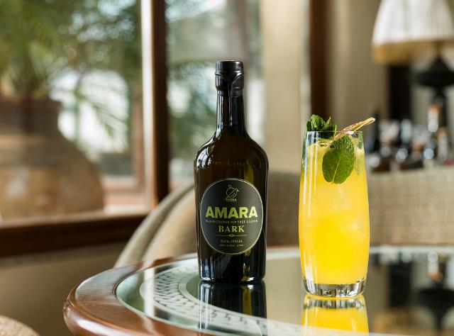 "Corteccia d'inverno" il Cocktail ideato da Claudio Adelfio, Head Barman del Grand Hotel Timeo a Belmond hotel, per celebrare Amara Bark