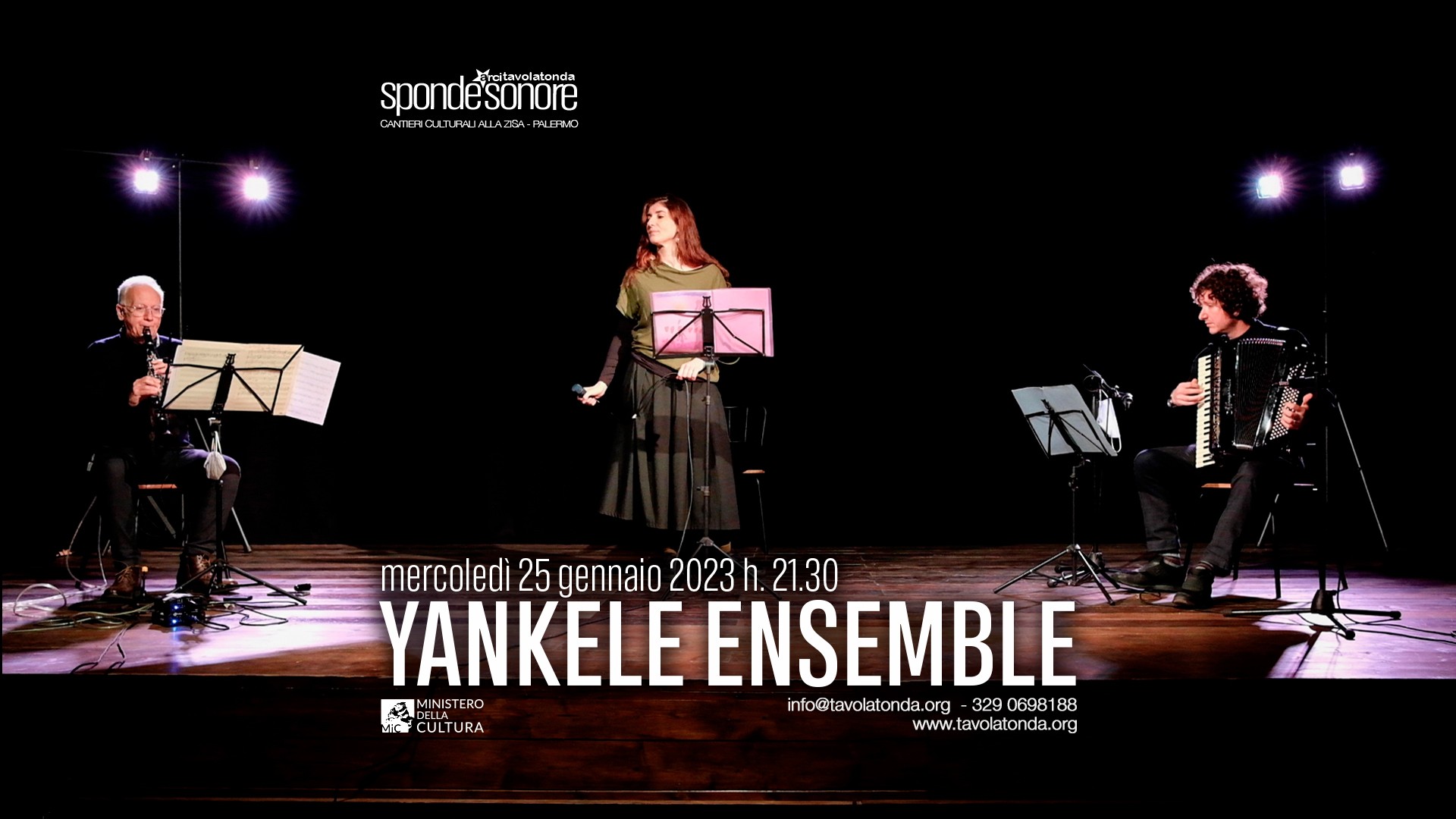 Yankele Ensemble ai Cantieri Culturali alla Zisa (Sponde Sonore)
