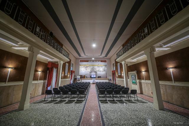 Restaurato il soffitto del teatro della caserma Ruggero Settimo di Palermo