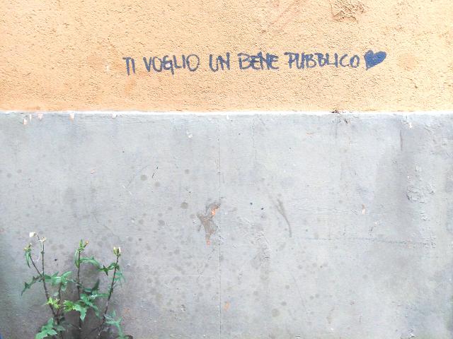 "Ti voglio un bene pubblico" di Elisabetta Consonni - Foto di Pancini "Ti voglio un bene pubblico" di Elisabetta Consonni - Foto di Pancini