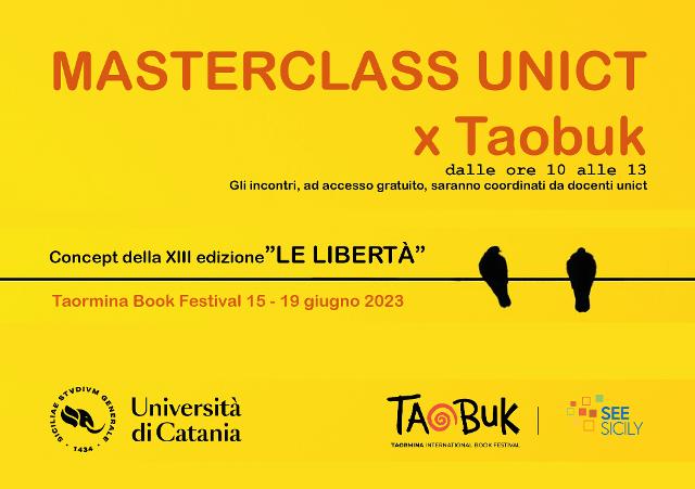 Quattro masterclass dell'Università di Catania per Taobuk - See Sicily