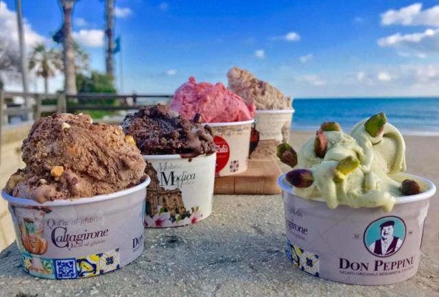 Il giro della Sicilia con il gelato artigianale di Don Peppinu