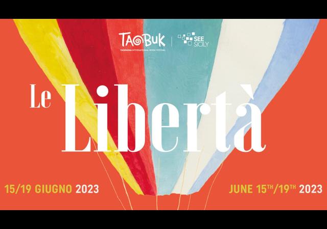 Taobuk 2023. Una mongolfiera che plana verso l'alto, verso la libertà