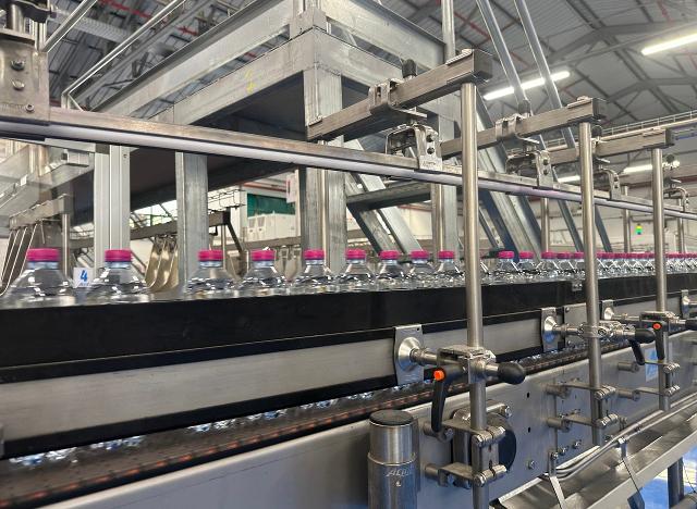 Nuova linea di imbottigliamento dell'Acqua VERA spa, Santo Stefano Quisquina