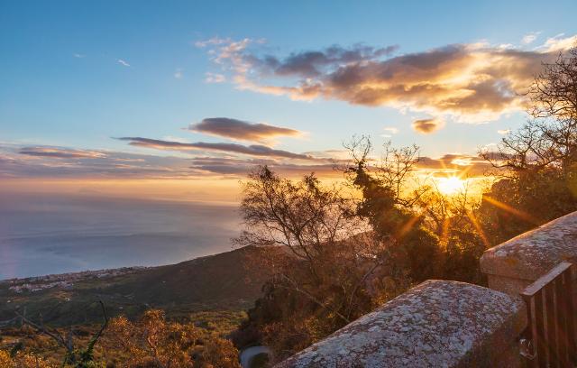 Un tramonto da Castelbuono