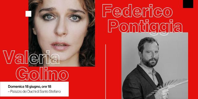 Valeria Golino e Federico Pontiggia - Taobuk 2023