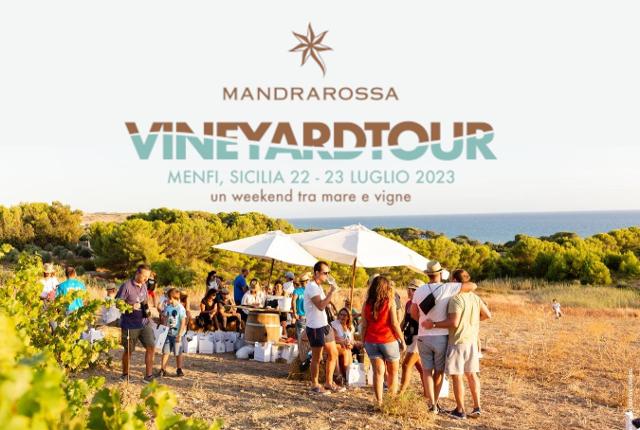 Questo fine settimana c'è il Mandrarossa Vineyard Tour 2023