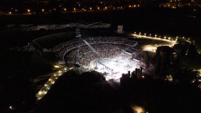 Concerto di Claudio Baglioni al Teatro greco di Siracusa (2022) 