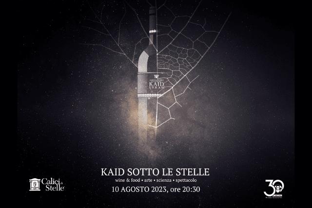 Il 10 agosto torna ''Kaid sotto le stelle''