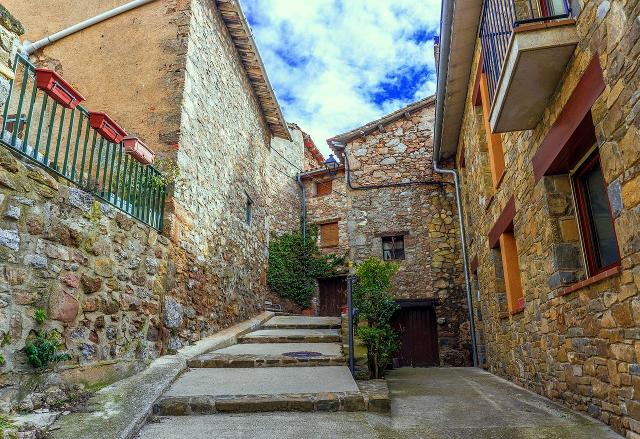 Scorcio paese rurale madonita