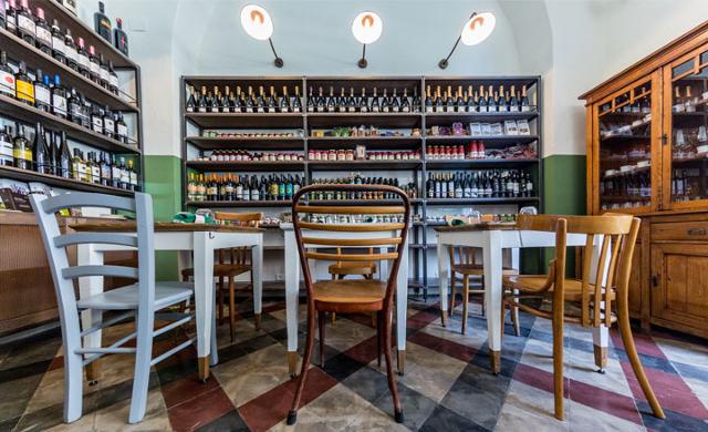 La cantina dell'osteria "Me' cumpari Turiddu" di Catania