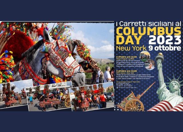 Carretti Siciliani a New York per 79° Columbus Day di New York