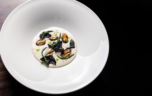 Un piatto dello chef Marco Baglieri