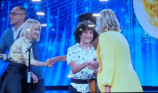 Samuele Palumbo a "Tu Sì Que Vales" Samuele Palumbo a "Tu Sì Que Vales"