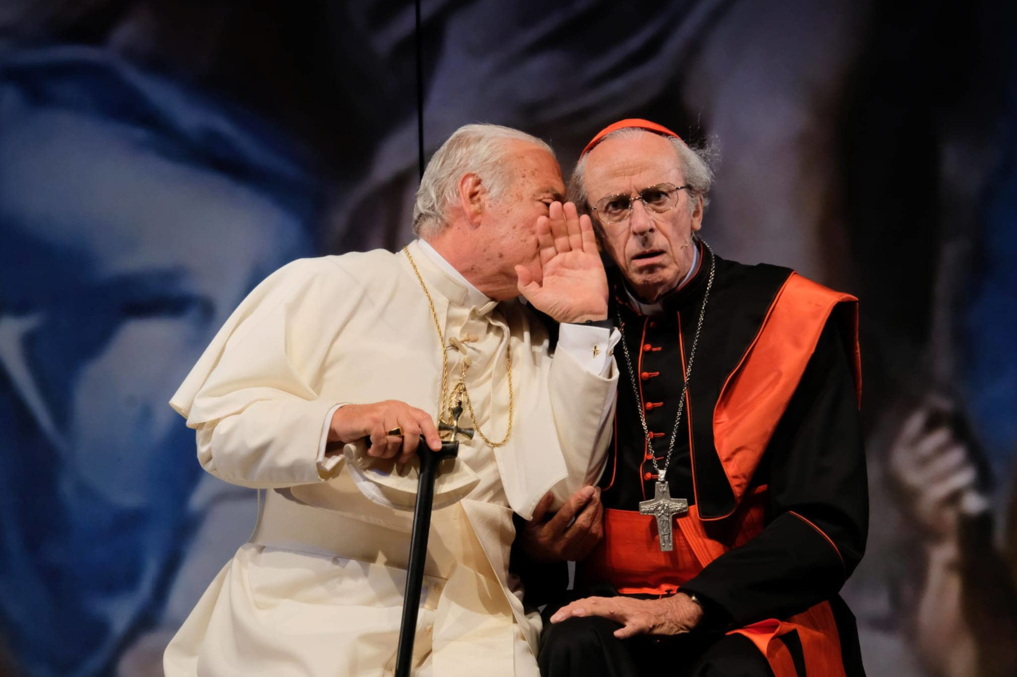 "I due papi" di Anthony McCarten al Teatro Naselli di Comiso