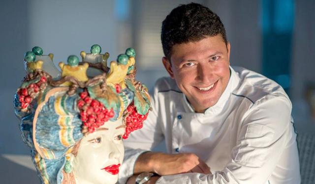 Lo chef Francesco Piparo