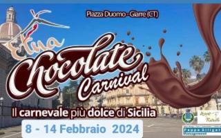 ''Etna Chocolate Carnival'' in Piazza Duomo a Giarre