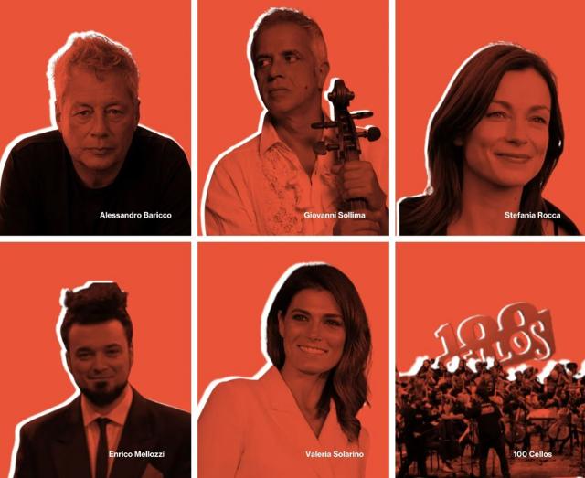 Alessandro Baricco - Giovanni Sollima - Stefania Rocca - Enrico Melozzi - Valeria Solarino - 100 Cellos