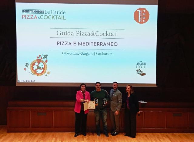 Gioacchino Gargano premiato da Identità Golose Gioacchino Gargano premiato da Identità Golose