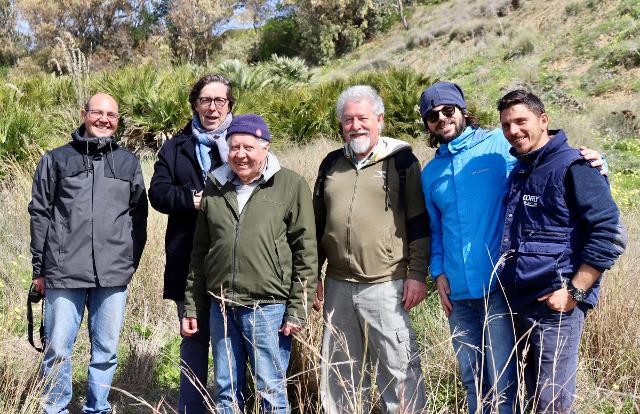 Alessio Planeta insieme a Bruno Massa, Attilio Carapezza (al centro)