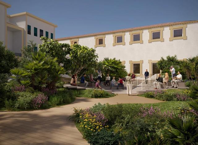 Come sarà il nuovo ''museo verde'' di Palermo che ha il nome della Santuzza