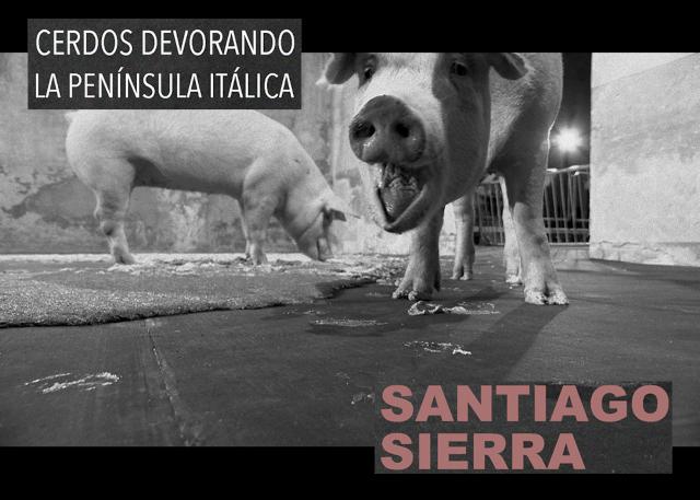 santiago-sierra-e-i-cerdos-devorando-peninsula-italica-spazio-rivoluzione-palermo