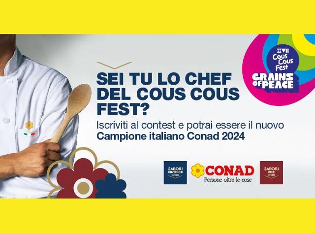 Cous Cous Fest: al via le selezioni degli chef per il Campionato italiano Conad
