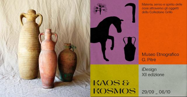 "Kaos & Kosmos. Materia, senso e spirito delle cose attraverso gli oggetti della collezione Grillo"