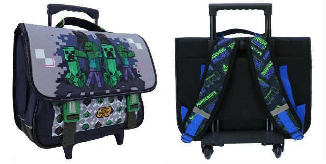 Zaino trolley di Minecraft Zaino trolley di Minecraft
