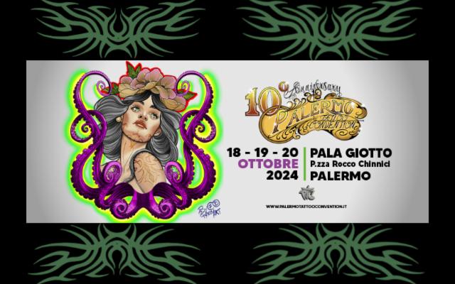 Avviso per tutti gli appassionati di tatuaggi: sta arrivando la Palermo Tattoo Convention