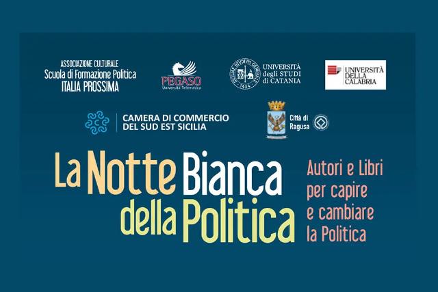 A Ragusa torna la ''Notte bianca della politica'', quinta edizione